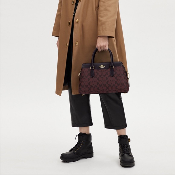 Coach Oxbridge Darcie Carryall with pencil case - Picture 9 of 12